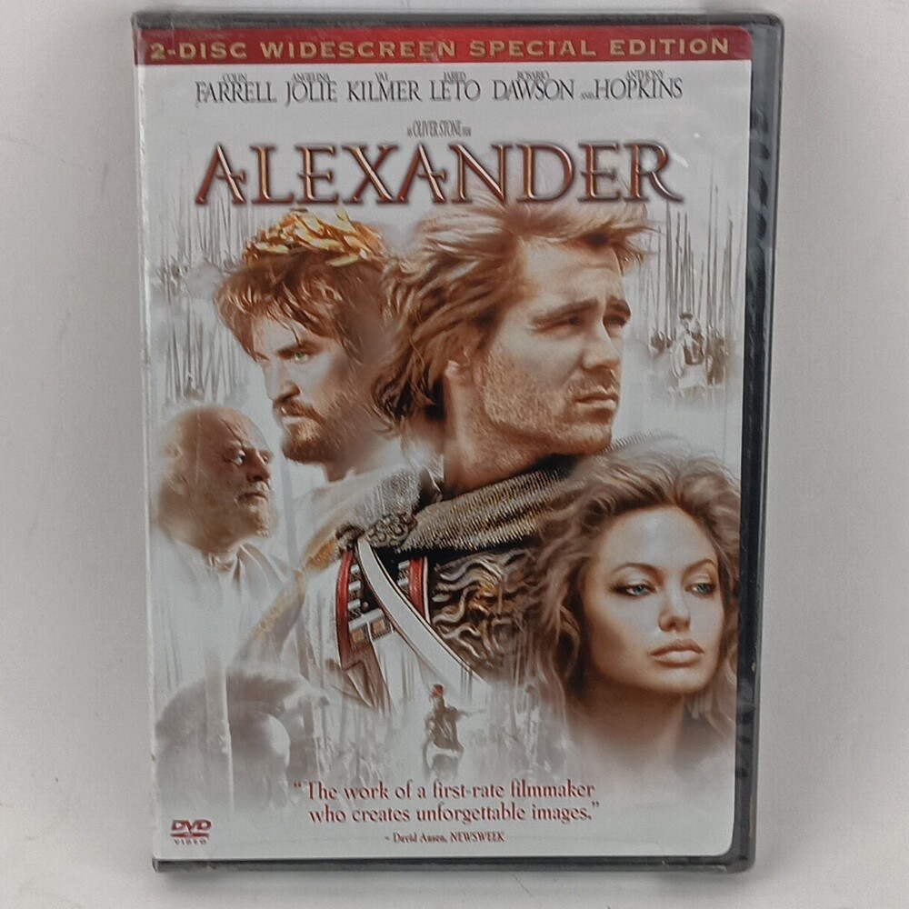 Alexander 2-Disc DVD Widescreen Special Edition Farrell Jolie Kilmer Leto NEW
